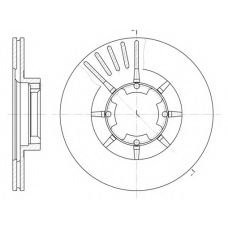 6428 10 KAWE Тормозной диск