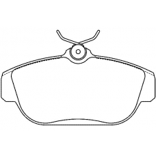 20164 182  0 4 TX4005 TEXTAR Колодки тормозные