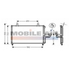 83005005 VAN WEZEL Конденсатор, кондиционер