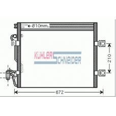0320251 KUHLER SCHNEIDER Конденсатор, кондиционер