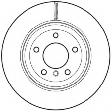 562701BC BENDIX Тормозной диск
