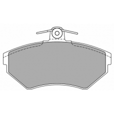 FBP-1051 FREMAX Комплект тормозных колодок, дисковый тормоз