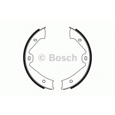 0 986 487 755 BOSCH Комплект тормозных колодок, стояночная тормозная с