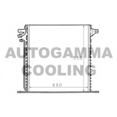 101563 AUTOGAMMA Конденсатор, кондиционер