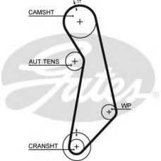 5489XS GATES Ремень ГРМ