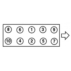 52126200 AJUSA Комплект прокладок, головка цилиндра