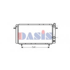 180350N AKS DASIS Радиатор, охлаждение двигателя