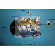 14-0096 AUTO AIR GLOUCESTER Компрессор, кондиционер