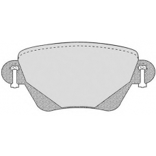 RA.0691.0 RAICAM Комплект тормозных колодок, дисковый тормоз