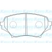 BP-4563 KAVO PARTS Комплект тормозных колодок, дисковый тормоз