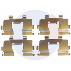 2091 CARRAB BRAKE PARTS Комплектующие, колодки дискового тормоза