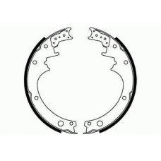 5181839 GIRLING Комплект тормозных колодок