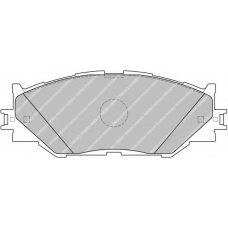 FDB1936 FERODO Комплект тормозных колодок, дисковый тормоз
