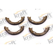 6021450 KRAFT AUTOMOTIVE Комплект тормозных колодок, стояночная тормозная с