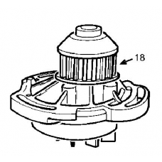 VKPC 81206 SKF Водяной насос