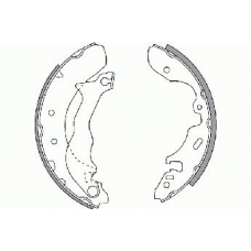 18492725585 S.b.s. Комплект тормозных колодок