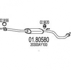 01.80580 MTS Средний глушитель выхлопных газов