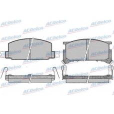 AC058050D AC Delco Комплект тормозных колодок, дисковый тормоз