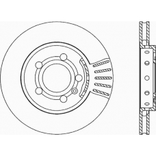 BDA1746.20 OPEN PARTS Тормозной диск