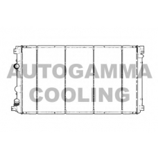 103738 AUTOGAMMA Радиатор, охлаждение двигателя