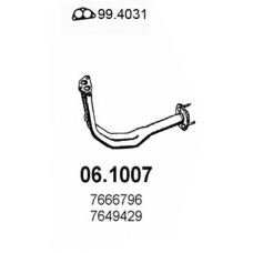 06.1007 ASSO Труба выхлопного газа