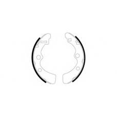 MFR172 MINTEX Комплект тормозных колодок