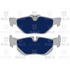 1050876 Malo Комплект тормозных колодок, дисковый тормоз