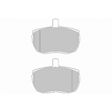 FD6825V NECTO Комплект тормозных колодок, дисковый тормоз