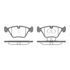 P3703.00 WOKING Комплект тормозных колодок, дисковый тормоз