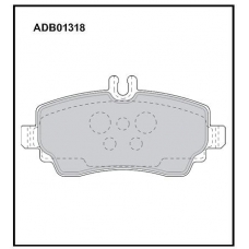 ADB01318 Allied Nippon Тормозные колодки