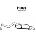P5024 FENNO Глушитель выхлопных газов конечный