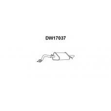 DW17037 VENEPORTE Глушитель выхлопных газов конечный