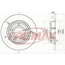 BD-3275 FREMAX Тормозной диск