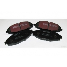 1080-9090A ASHUKI Комплект тормозных колодок, дисковый тормоз