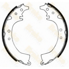 SH1186 BRAKE ENGINEERING Комплект тормозных колодок