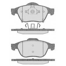 RA.0809.0 RAICAM Комплект тормозных колодок, дисковый тормоз