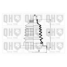 QJB2786 QUINTON HAZELL Комплект пылника, приводной вал
