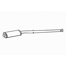 18029 WALKER Средний глушитель выхлопных газов