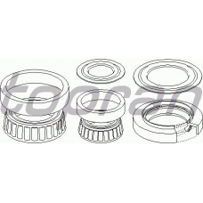 110 975 TOPRAN Комплект подшипника ступицы колеса