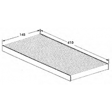 82D0325026A WEBASTO Фильтр, воздух во внутренном пространстве