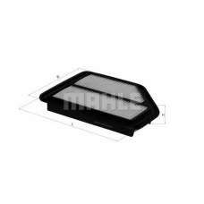 LX 1948 KNECHT Воздушный фильтр