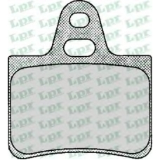 05P122 LPR Комплект тормозных колодок, дисковый тормоз