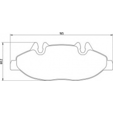 363700201382 MAGNETI MARELLI Комплект тормозных колодок, дисковый тормоз