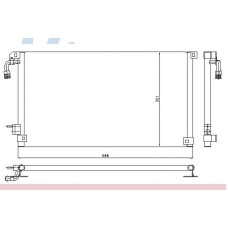 94599 NISSENS Конденсатор, кондиционер