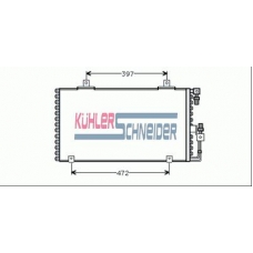 5021101 KUHLER SCHNEIDER Конденсатор, кондиционер