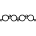 450007P CORTECO Прокладка, впускной коллектор