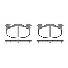 0144.50 QUINTON HAZELL Комплект тормозных колодок, дисковый тормоз