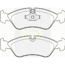 21862 00 701 00 BRECK Комплект тормозных колодок, дисковый тормоз