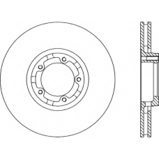 BDA1183.20 OPEN PARTS Тормозной диск