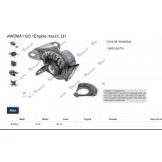 AWSMA1123 Tenacity Опора двигателя 